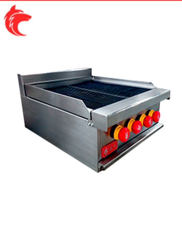 Asador 2 parrillas america lobo chef