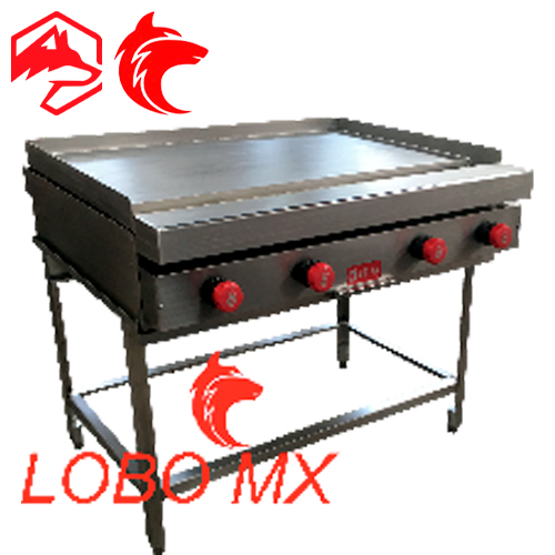 plancha LIMPL60 sobre mesa america lobo chef